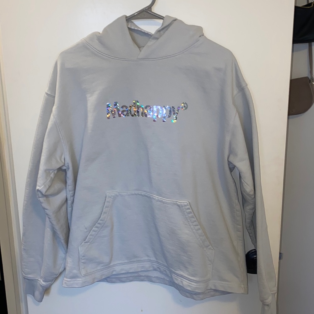 Madhappy Seafoam Reflective Hoodie-Size M. 2 small imperfections as seen in pics